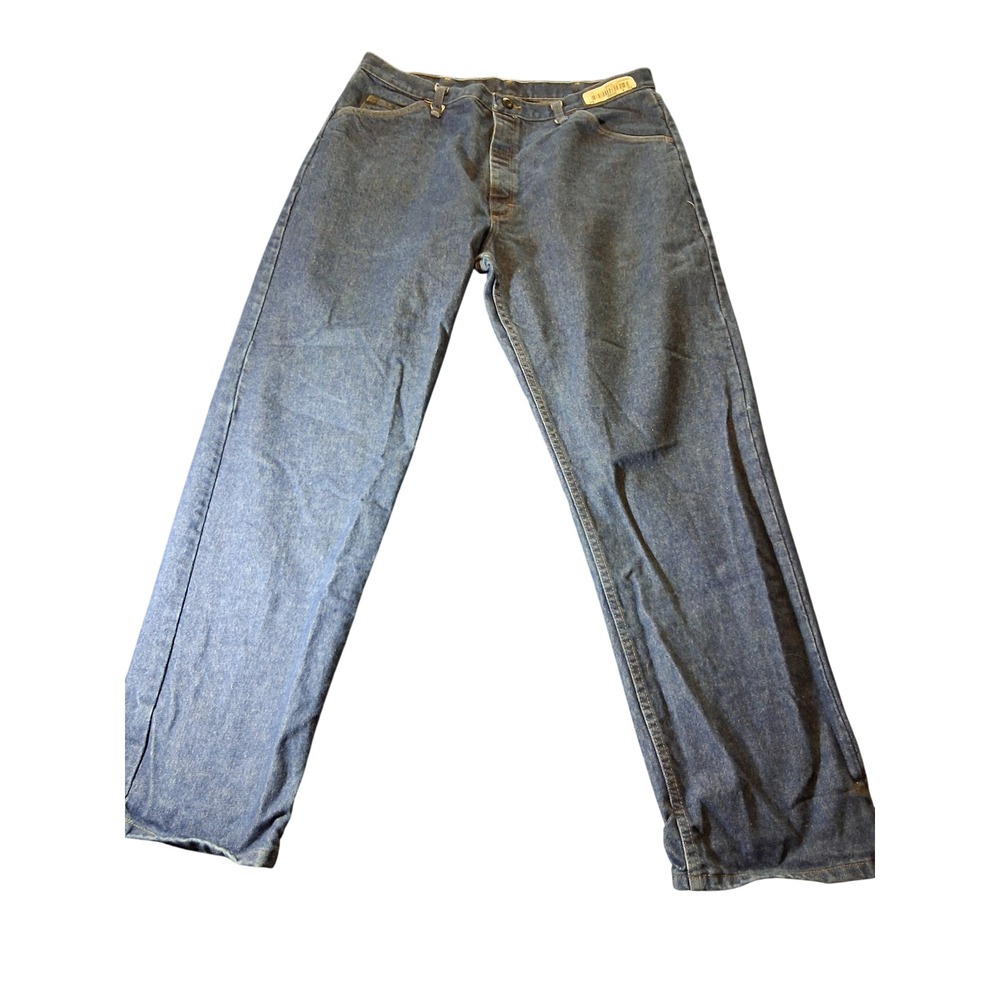 Bulwark FR Excel FR Flame Resistant Work Jeans Mens 38x32 Blue Denim PEJ4DW5